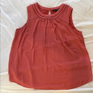 41 Hawthorn Coral Sleeveless Blouse